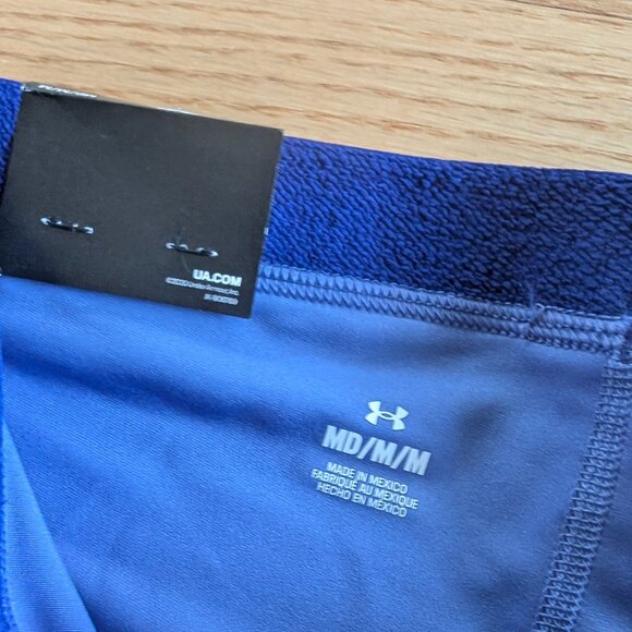 NEW Under Armour HeatGear Printed Compression Shorts Women's Medium nwt purple - Picture 10 of 12